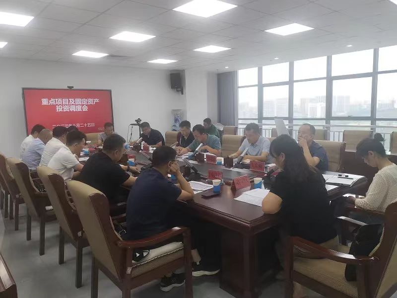 市发改委组织召开全市重点项目调度会相关图片