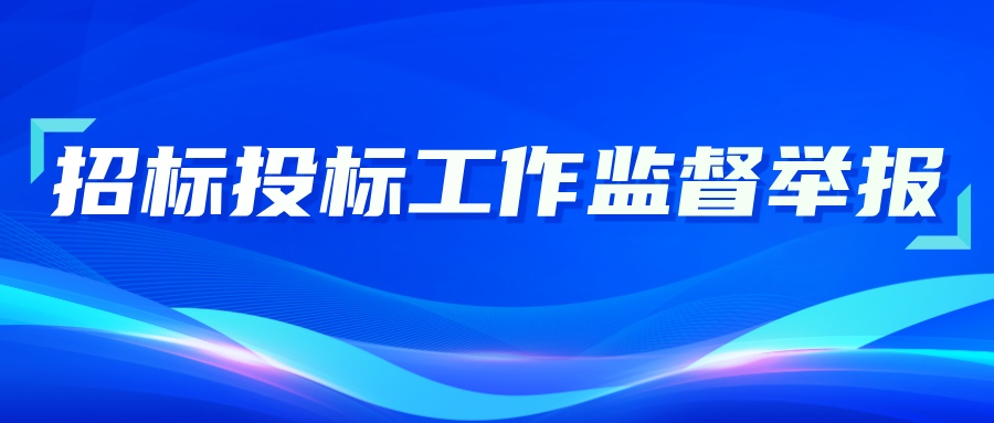 招标投标工作监督举报